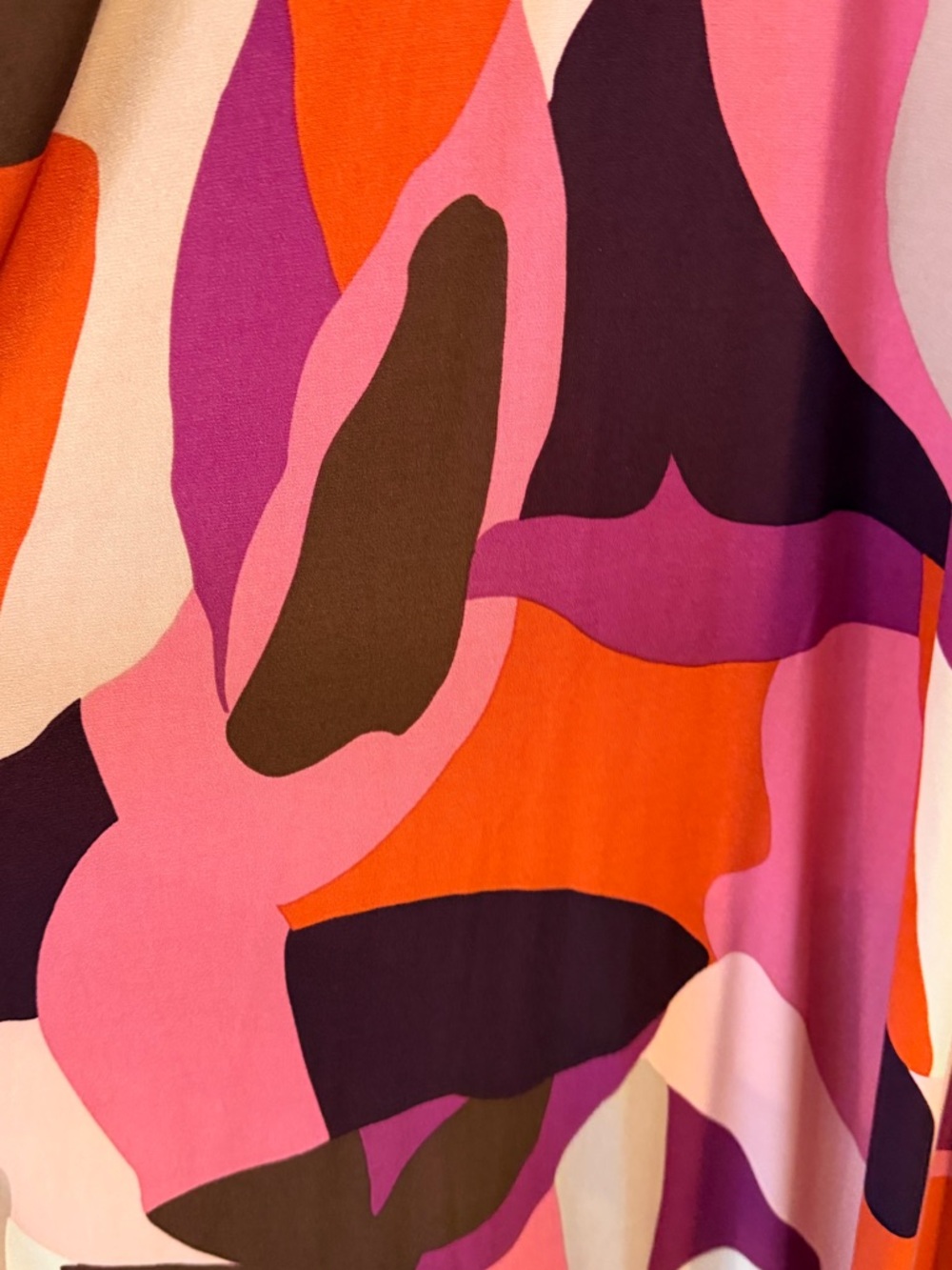 EUC Gilli Abstract Print Maxi Dress in Pink, Red & Purple Size Small - Picture 10 of 10